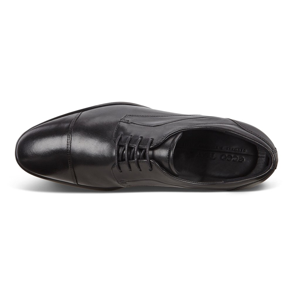 Zapatos Derby Hombre - ECCO Citytray - Negros - XFB516794